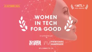 Concourez pour Women in Tech for Good : le 3ème Prix des MTL Tech awards