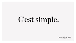 La simplicité, une stratégie gagnante